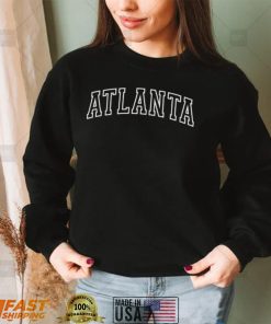 Atlanta Braves Football Sweatshirt Atlanta Sweatshirt Fashion Sweatshirt Atlanta Game Day Sweatshirt College Student Gift Christmas Gift1