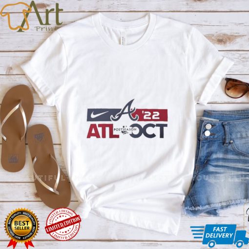 Atlanta Braves Nike 2022 Postseason T Shirt