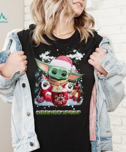 Baby Yoda Christmas T shirt Baby Yoda Christmas Spirit1