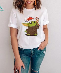 Baby Yoda Christmas T shirt Santa Baby Yoda Disney Christmas2