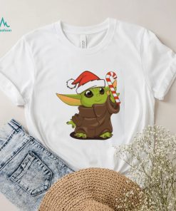 Baby Yoda Christmas T shirt Santa Baby Yoda Disney Christmas3