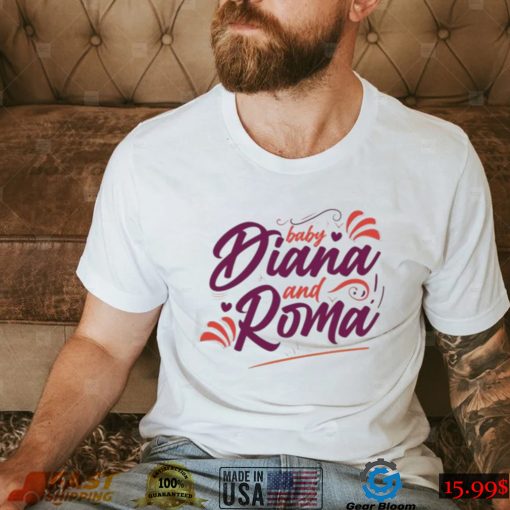 Baby diana and roma the kids diana show shirt