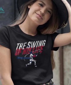 Best bryce Harper the swing of his life bedlam at the bank world series 2022 shirt