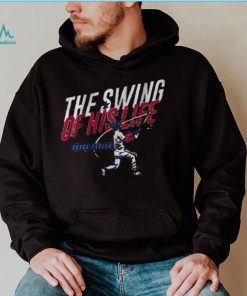 Best bryce Harper the swing of his life bedlam at the bank world series 2022 shirt