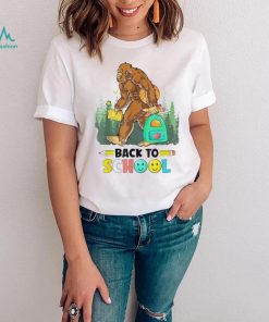 Bigfoot back to school shirt