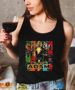 Black Adam characters poster movie 2022 shirt