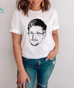 Black And White Portrait Edward Snowden Unisex Sweatshirt