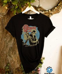 Bowie Retro 1972 World Tour Music Band shirt2