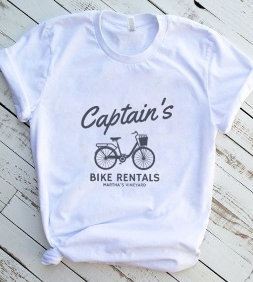 Captain’s Bike Rentals Martha’s Vineyard Unisex T Shirt