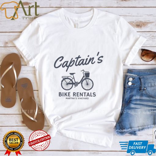 Captain’s Bike Rentals Martha’s Vineyard Unisex T Shirt