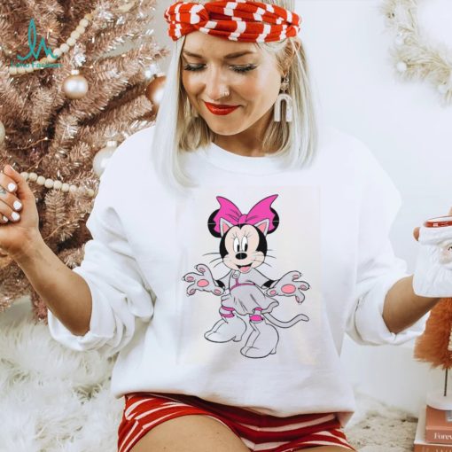Cartoon Design Mickey And Minnie Mouse Halloween Sweatshirt