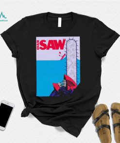 Chainsaw Man X Paw Deep Blue Saw Chain Saw shirt