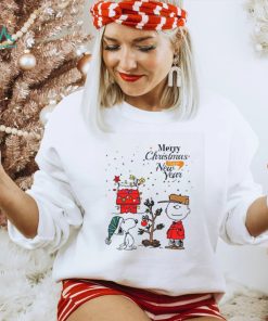 Charlie Brown Christmas T shirt Merry Xmas And Happy New Year Charlie Brown And Snoopy1