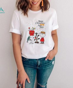 Charlie Brown Christmas T shirt Merry Xmas And Happy New Year Charlie Brown And Snoopy2