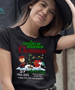 Charlie Brown Christmas T shirt Snoopy And Charlie Brown Christmas 56th Anniversary Charles Mschulz