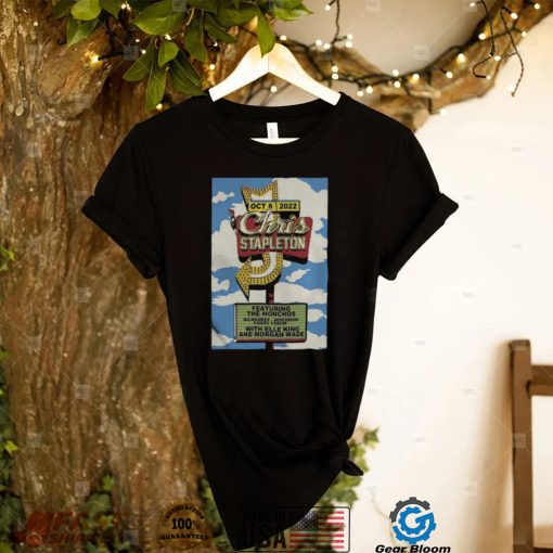 Chris stapleton october 8 2022 fiserv forum milwaukee wi shirt