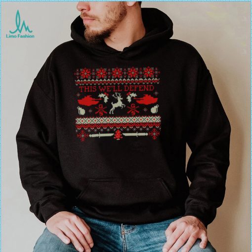Christmas this we’ll defend shirt