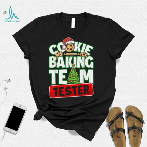 Cookie Baking Crew Christmas Team Tester T Shirt