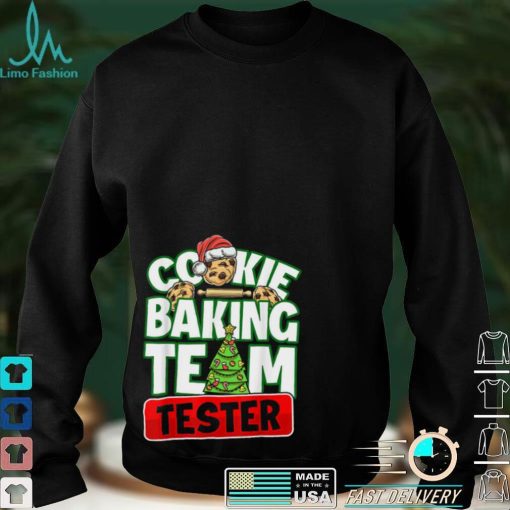 Cookie Baking Crew Christmas Team Tester T Shirt