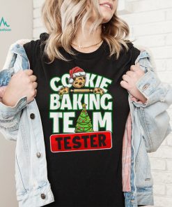 Cookie Baking Crew Christmas Team Tester T Shirt