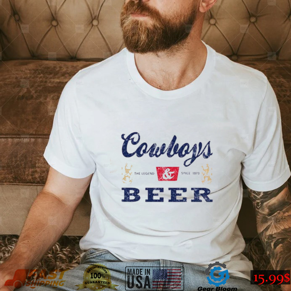 Cowboys And Beer Country Music T Shirt Cowboys And Beer Country Music T Shirt