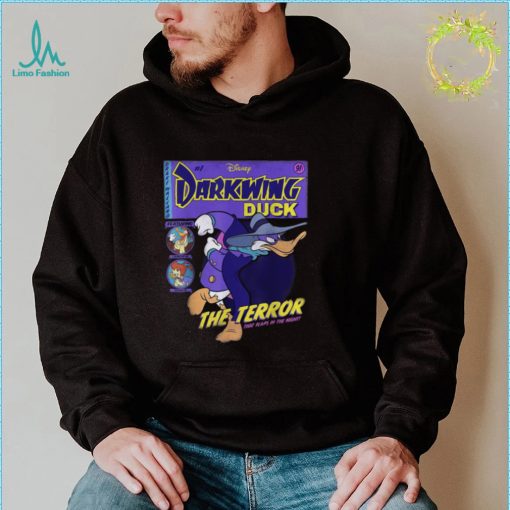 Darkwing Duck Comic Cover Donald Duck Big Face Graphic Disney Sweatshirt