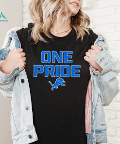 Detroit Lions One Pride logo 2022 shirt