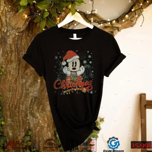 Disney Christmas Mickey And Minnie Magic Kingdom T Shirt