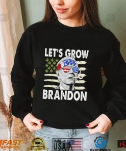 EKsA1vZT Lets Grow Brandon Funny Excellent Brandon Biden Cannabis Shirt2