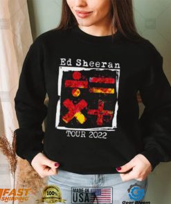 Ed Sheeran T Shirt Tour 2022 Ed Sheeran Equals Shirt Merch Ed Sheeran Equals Logo Shirt The Mathematics Tour Tee1