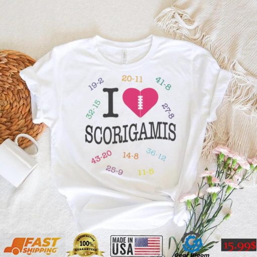 NFL Seahawks I Love Scorigamis T Shirt