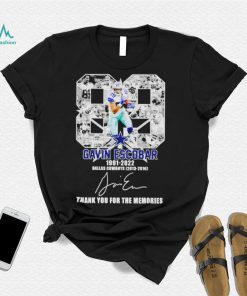 Gavin Escobar 1991 2022 Dallas Cowboys 2013 2016 thank you for the memories signature shirt2