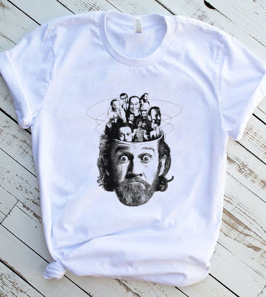 George Carlin amazing brain art shirt George Carlin amazing brain art shirt