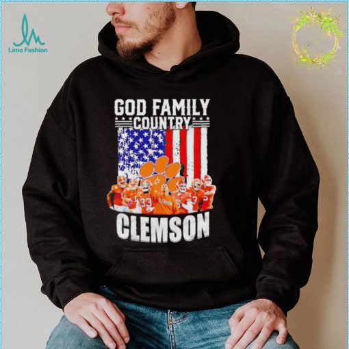 God family country Clemson Tigers American flag 2022 shirt
