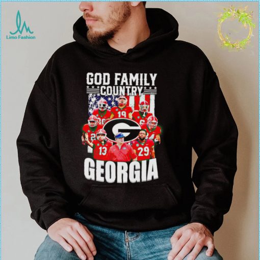 God family country Georgia Bulldogs American flag 2022 shirt