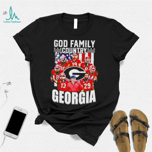 God family country Georgia Bulldogs American flag 2022 shirt
