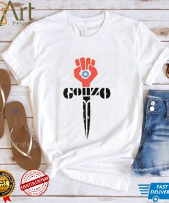 Gonzo T Shirt Fist Knife Logo Journalism Hunter S Thompson Cool Gift Tee For Fan