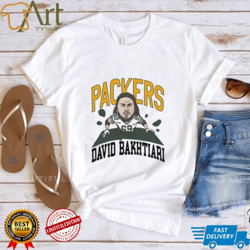 Green Bay Packers #69 David Bakhtiari Breakthrough T Shirt