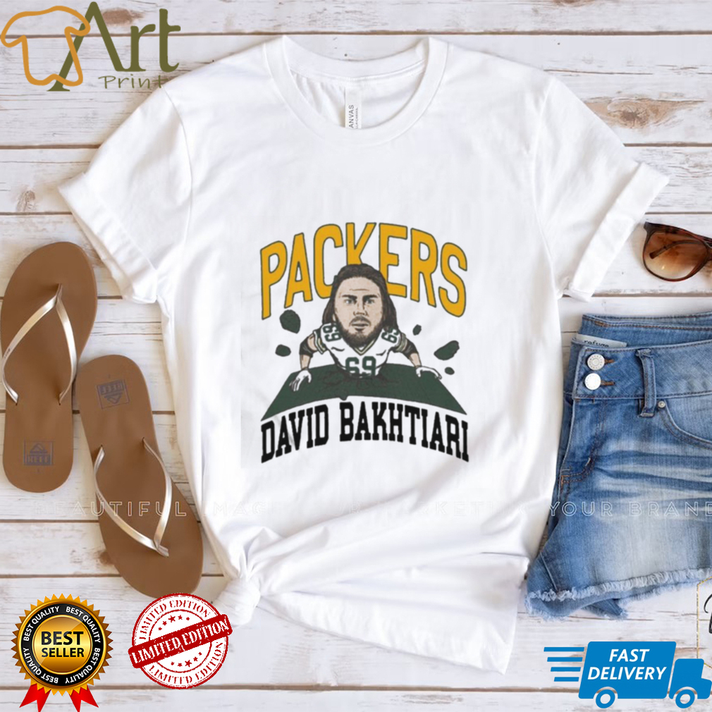 Green Bay Packers David Bakhtiari T Shirt