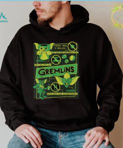 Gremlins Three Rules Schematics Horror Movie Trending Unisex T Shirt