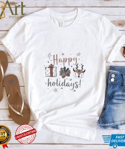 Happy Holidays Christmas T Shirt