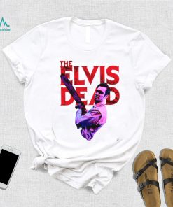 Horror Guy The Elvis Dead chainsaw Snarl Unisex T Shirt