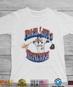 Houston Astros Skeleton Peace love heaters shirt
