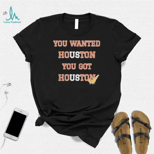Houston Astros Sweep – You Wanted Houston You Got Houston Shirt