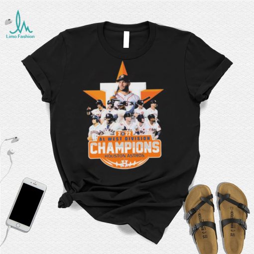 Houston Astros Team 2022 AL West Division Champions Shirt
