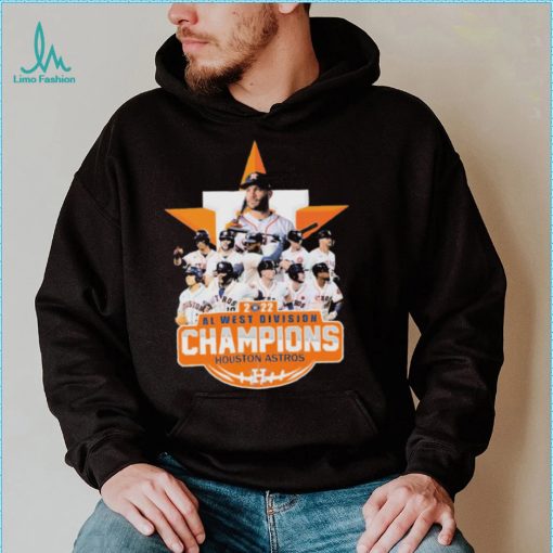 Houston Astros Team 2022 AL West Division Champions Shirt