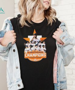 Houston Astros Team 2022 AL West Division Champions Shirt