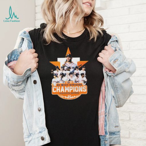 Houston Astros Team 2022 AL West Division Champions Shirt