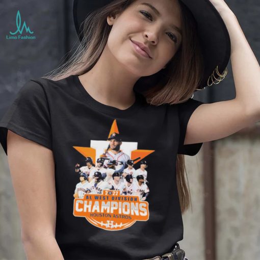 Houston Astros Team 2022 AL West Division Champions Shirt