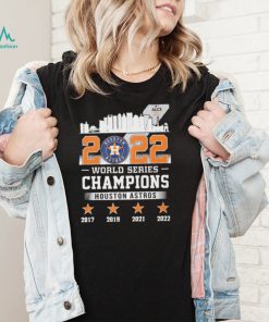 Houston Astros World Series Champions 2017 2022 Shirt